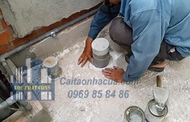 Dịch vụ chống thấm nhà vệ sinh tại quận Ba Đình-1