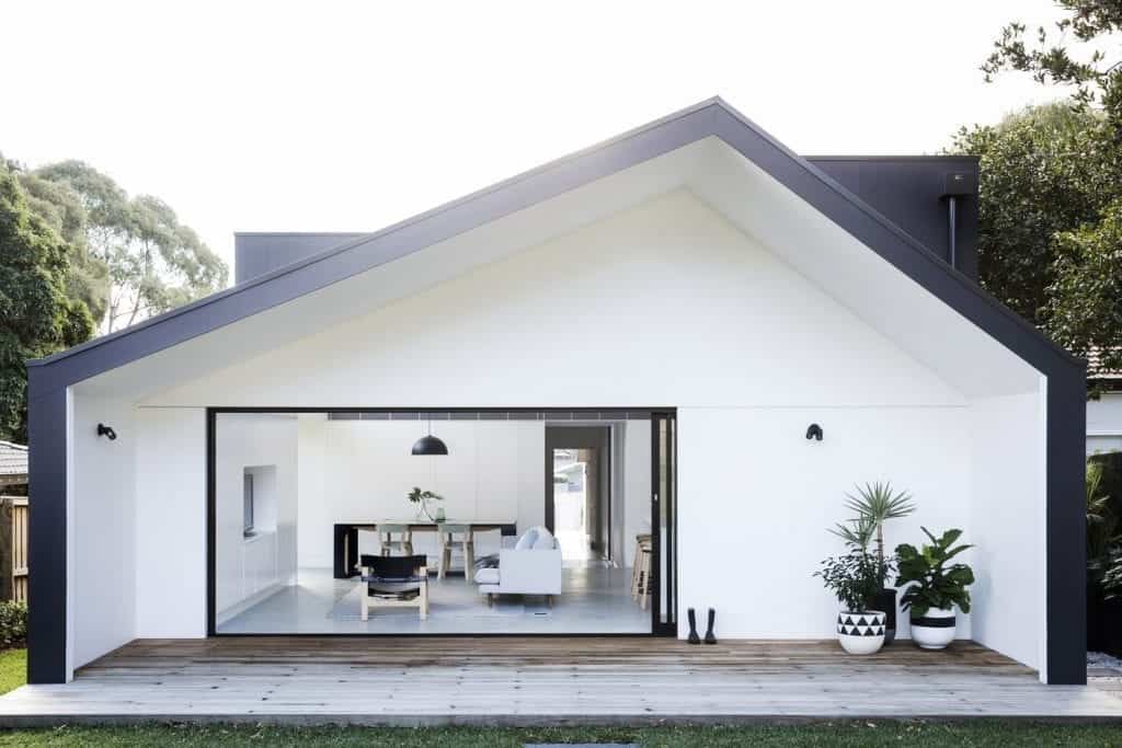 Nhà cấp 4 được cải tạo ấn tượng Nhà cấp 4 được cải tạo ấn tượng